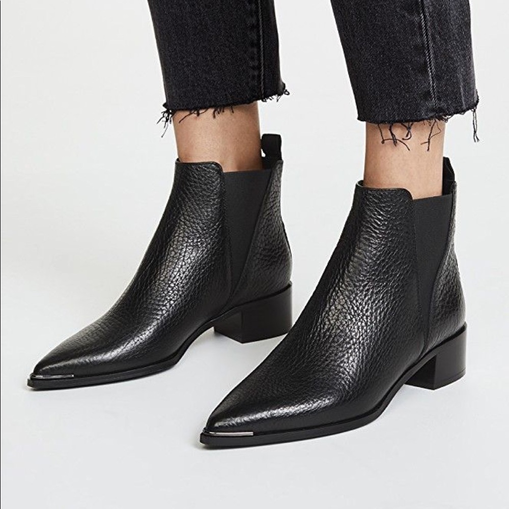 Acne Jensen pebble leather Boots